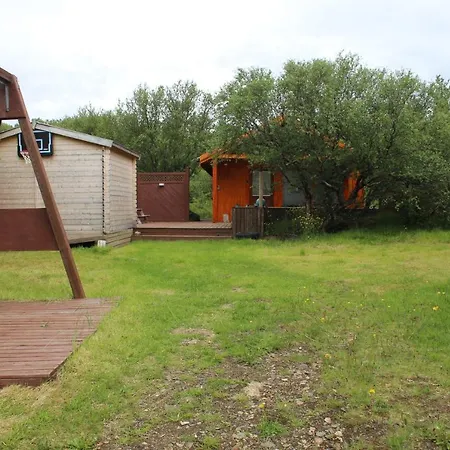 Relaxing And Cozy Cottage With Hot Tub Husafell Exterior photo